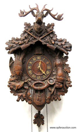 CUCKOO CLOCK: Molded composition, 2 weight,