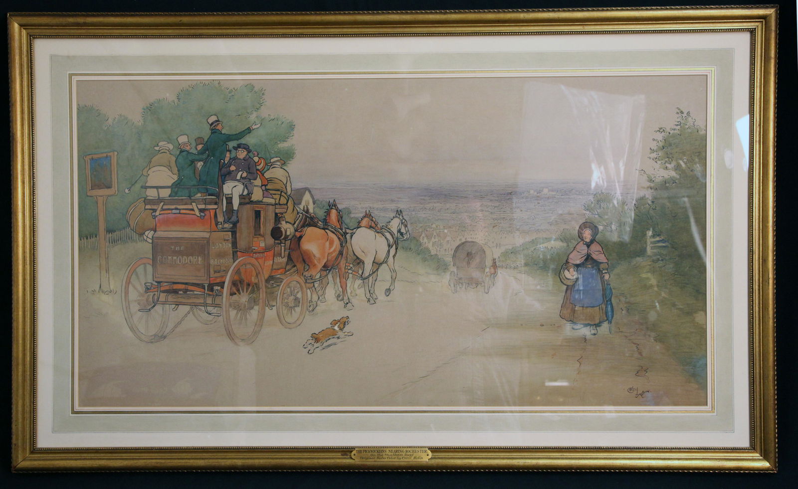 CECIL ALDIN WATERCOLOR (1 of 4)