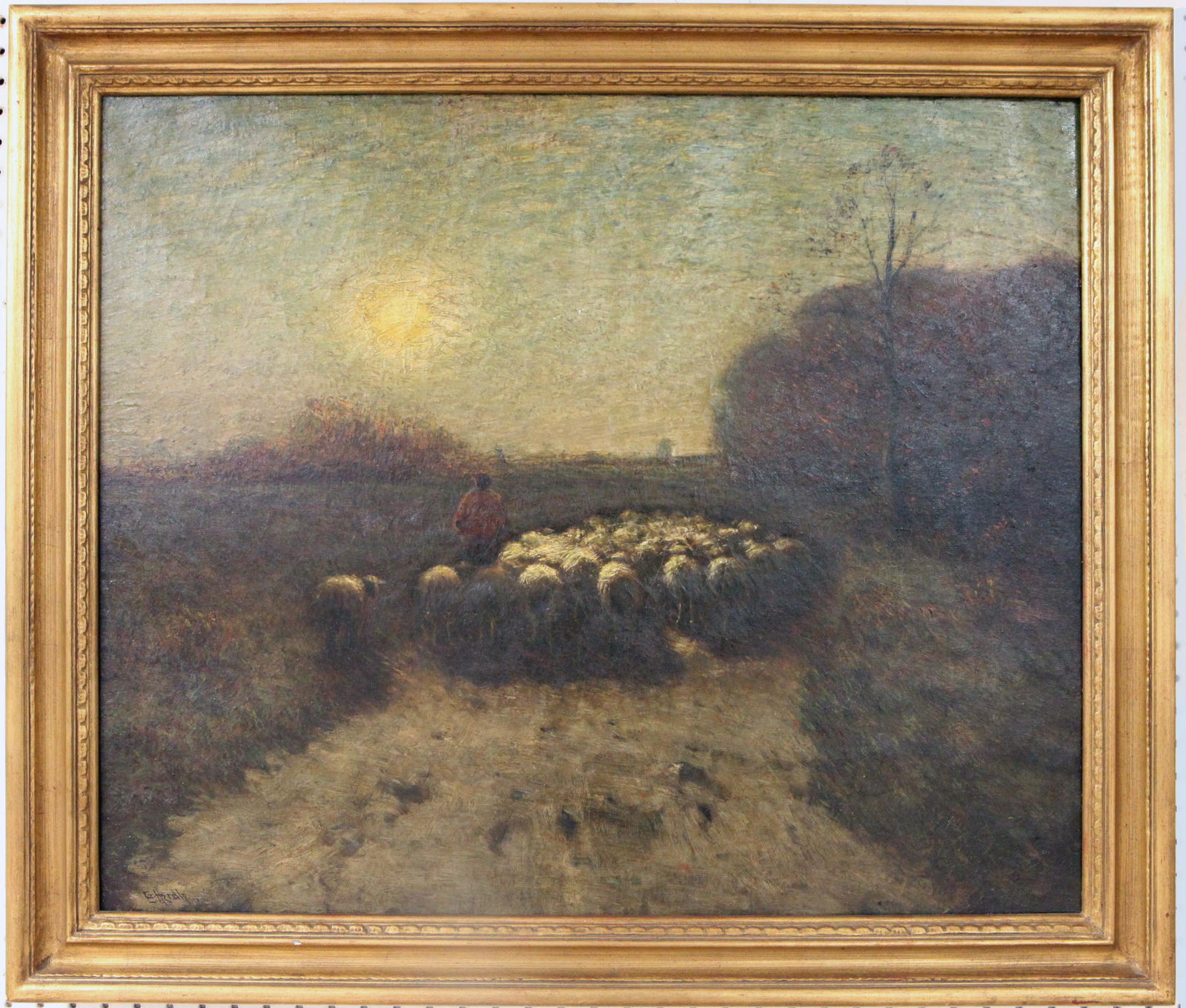 GEORGE L. HERDLE PAINTING (1 of 4)