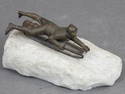 BRONZE BOY SLEDDING