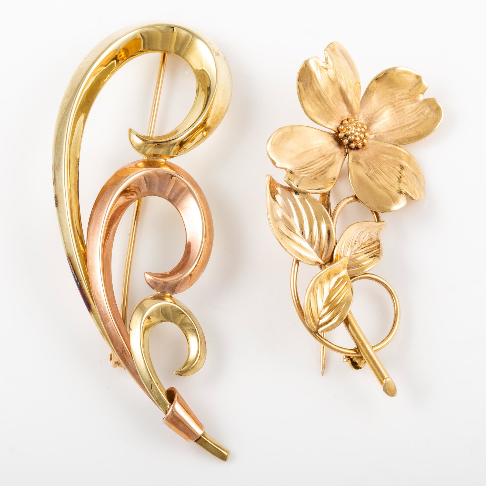 (2) GOLD PINS (1 of 5)