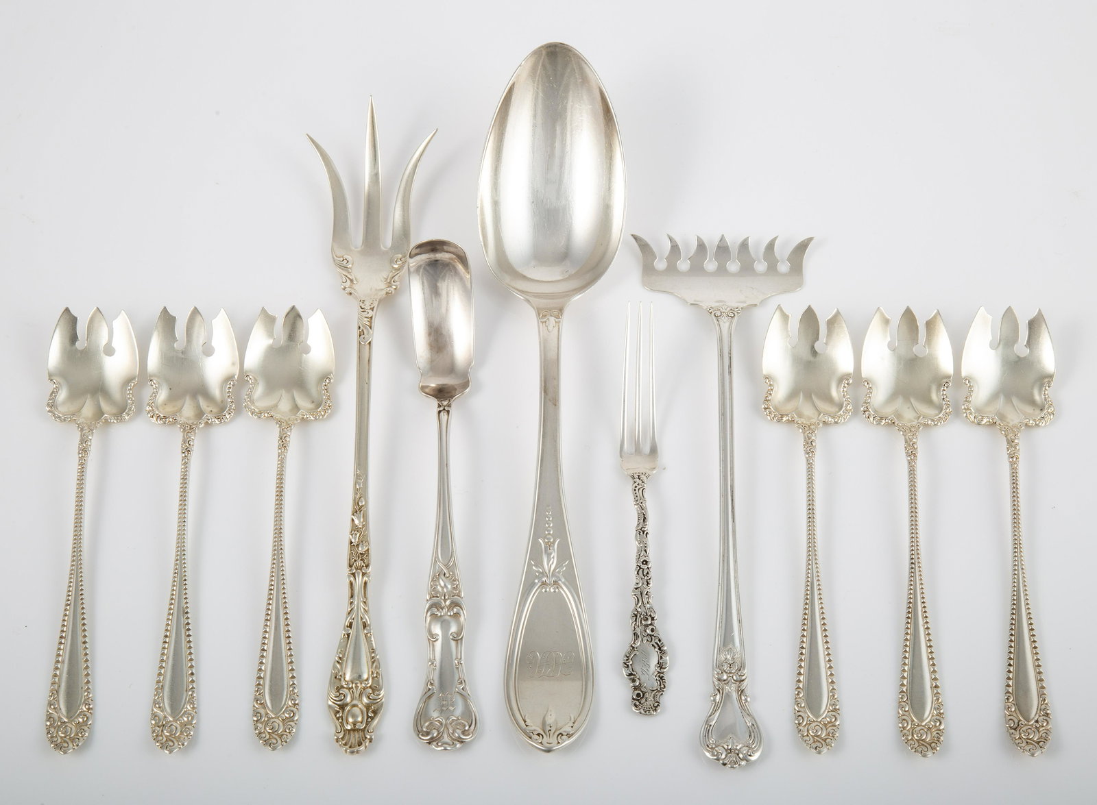 STERLING FLATWARE (11)PCS. (1 of 5)