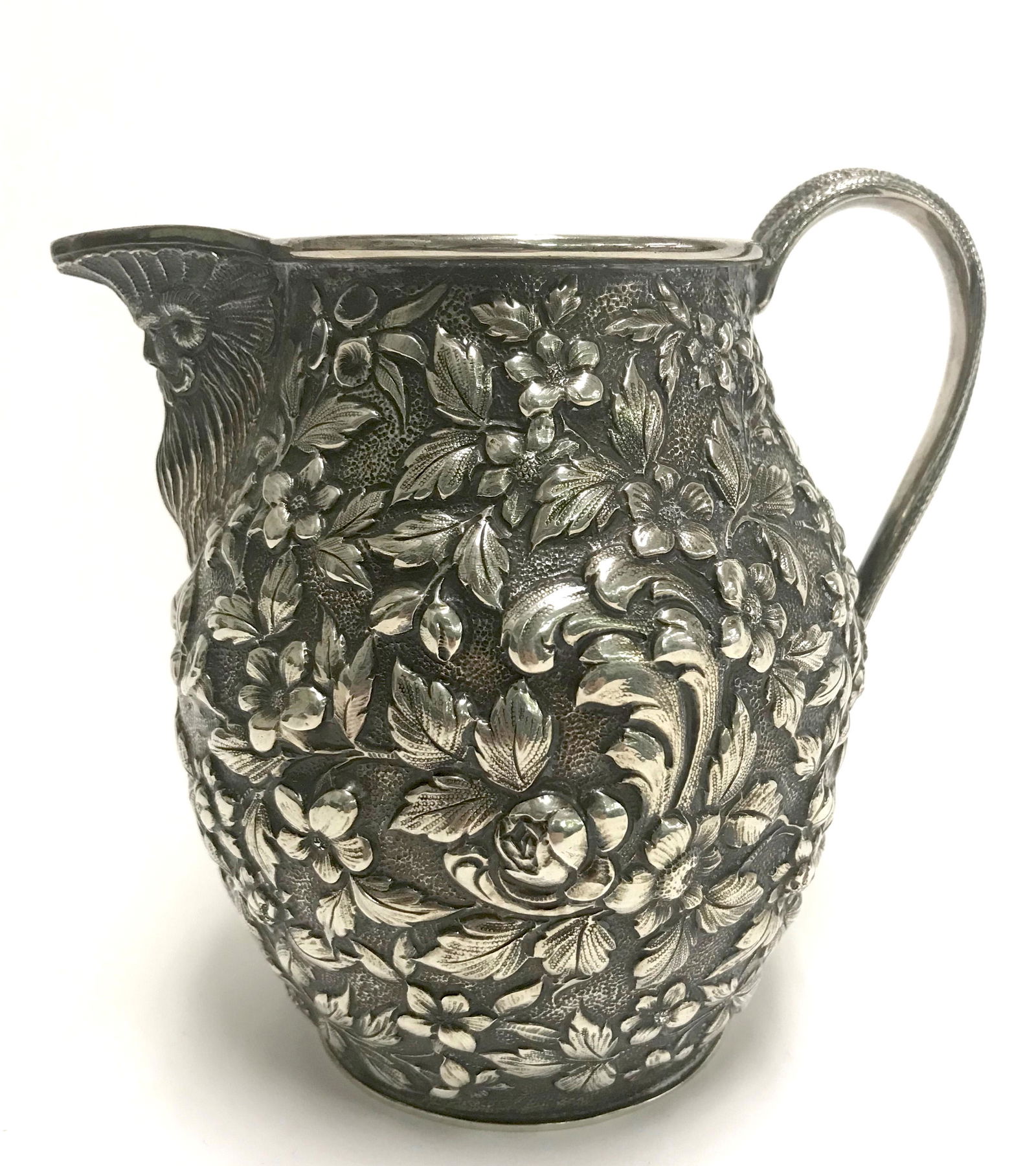 A. E. WARNER STERLING PITCHER (1 of 4)