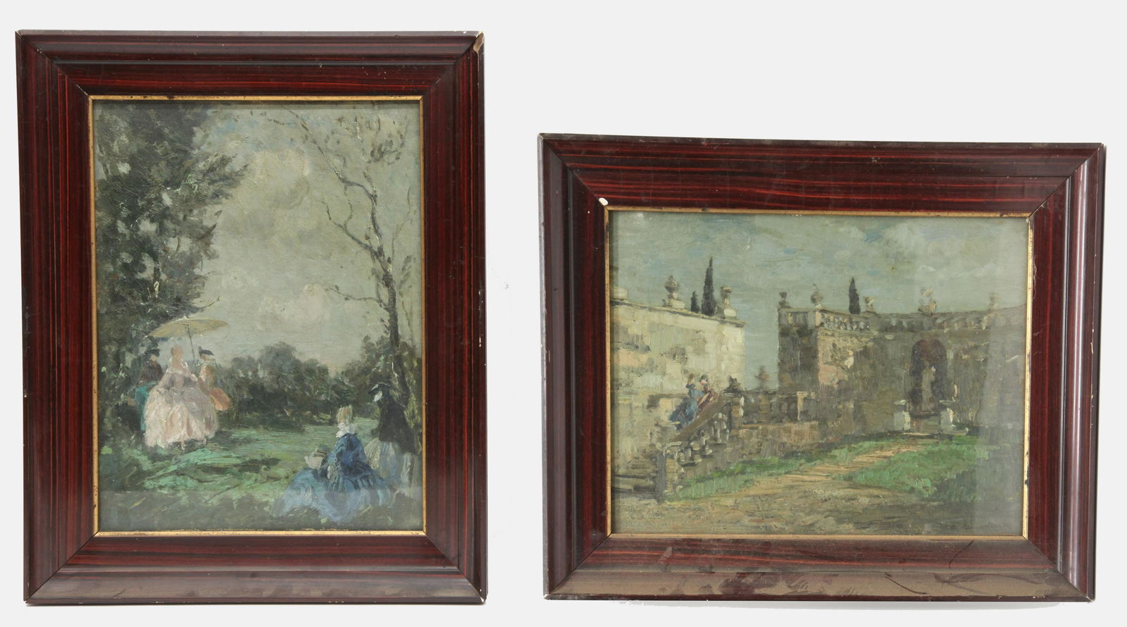 (2) EMMA CIARDI VILLA PAINTINGS (1 of 10)