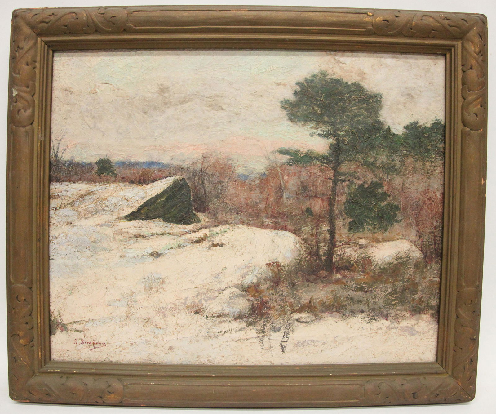 S. SIMPSON LANDSCAPE PAINTING (1 of 4)