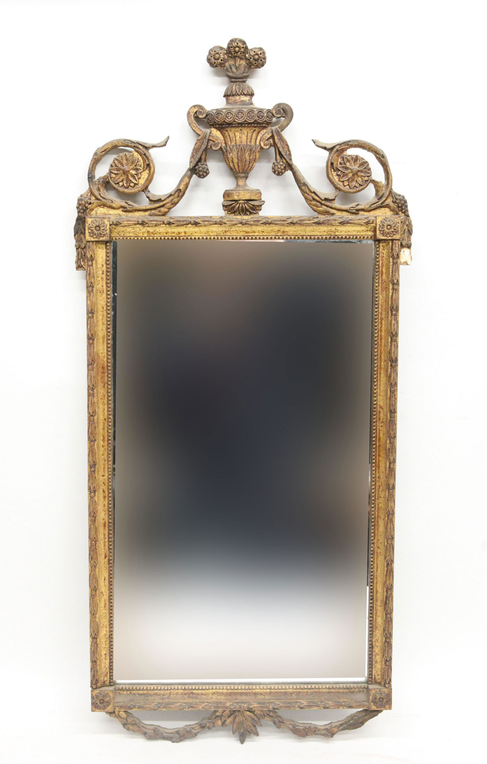 ANTIQUE GILT MIRROR (1 of 3)