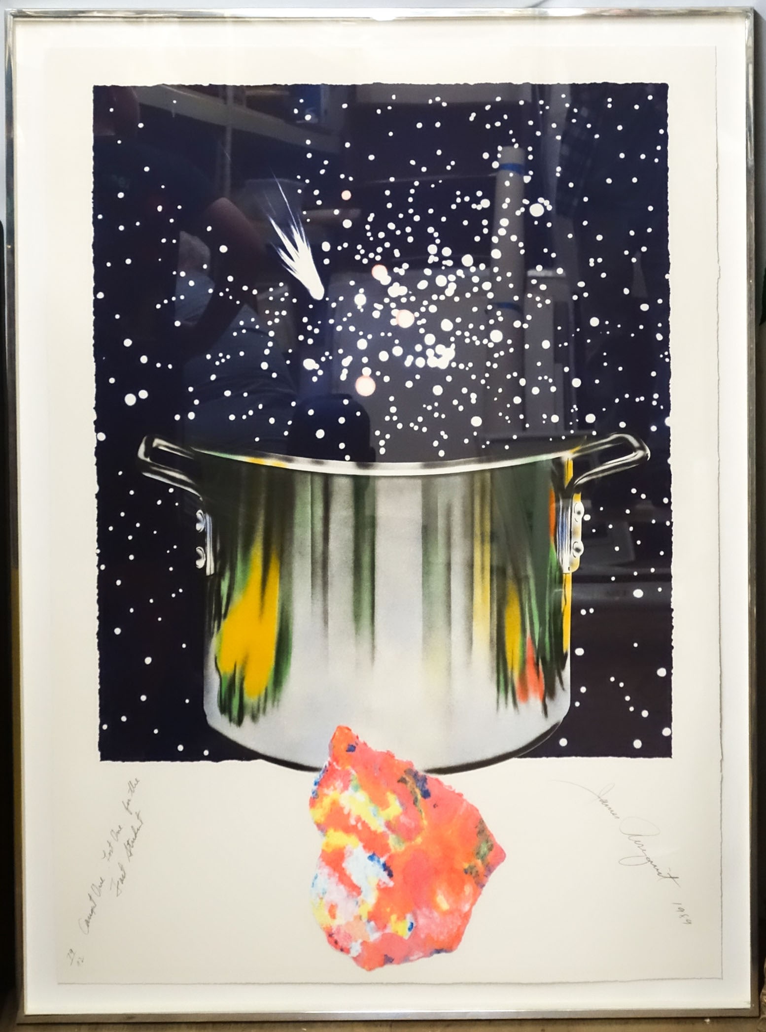 JAMES ROSENQUIST LITHOGRAPH (1 of 3)