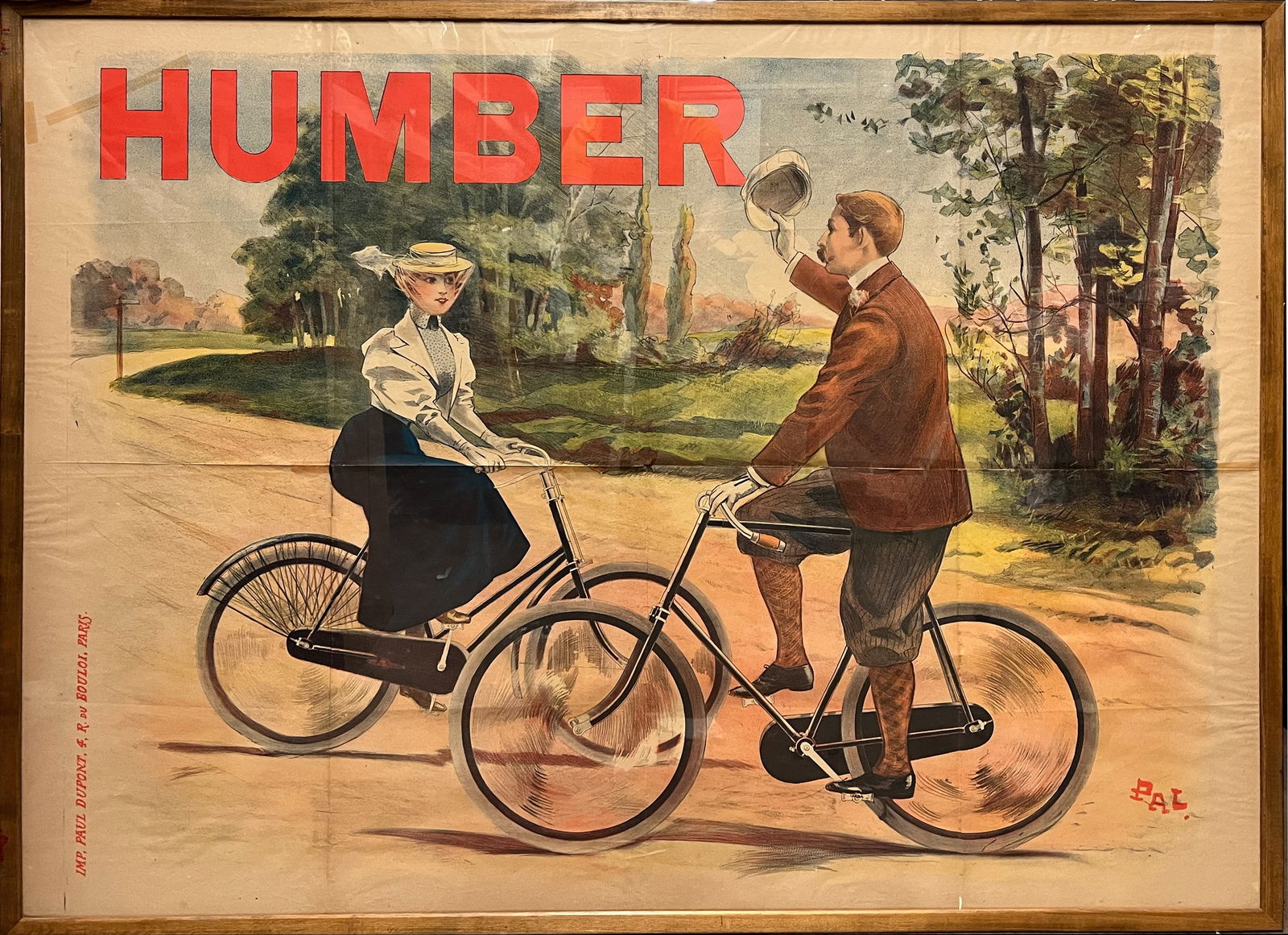 HUMBER BICYCLE POSTER - PALEOLOGU (1 of 5)