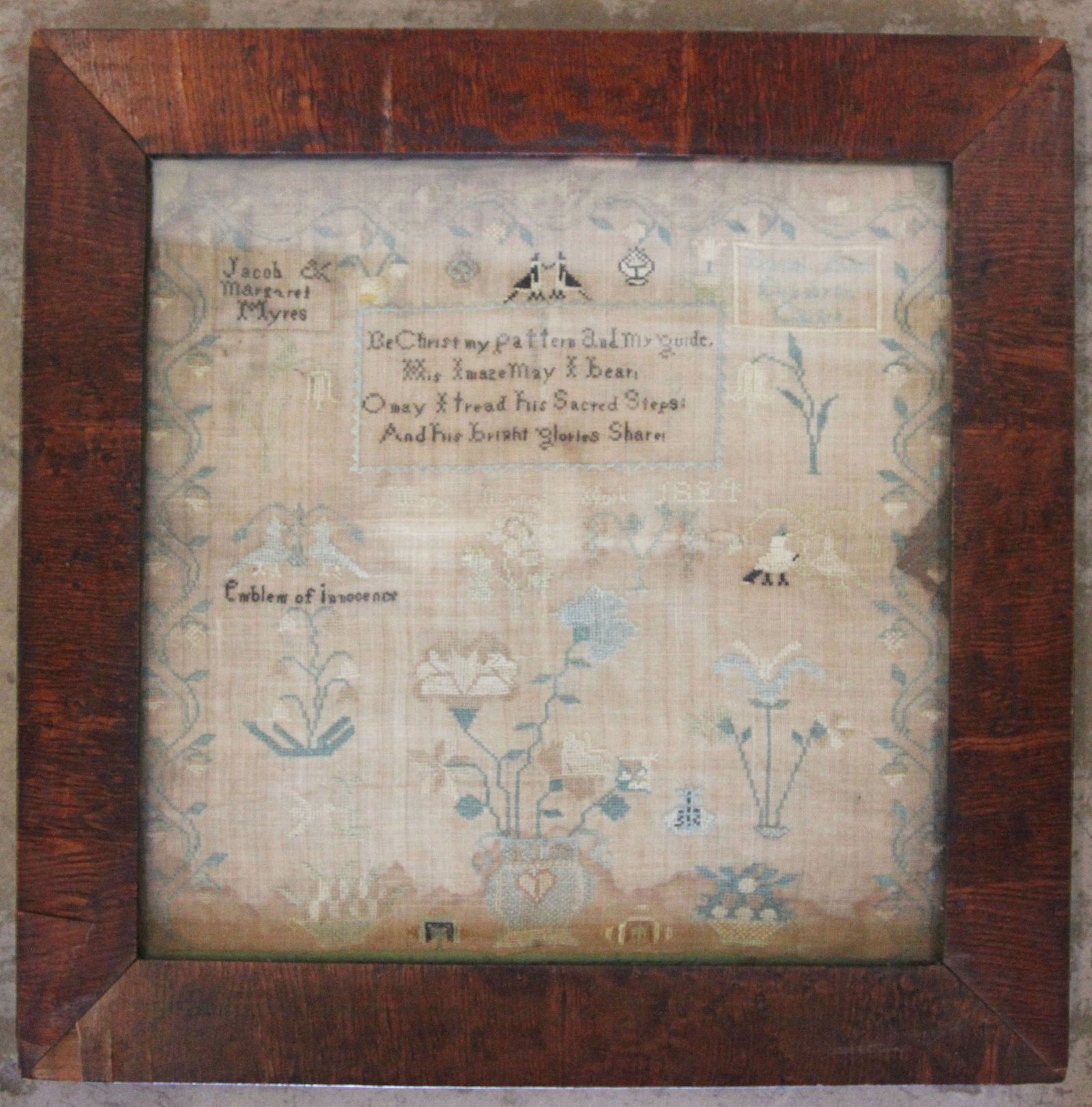 ANTIQUE SAMPLER (1 of 4)