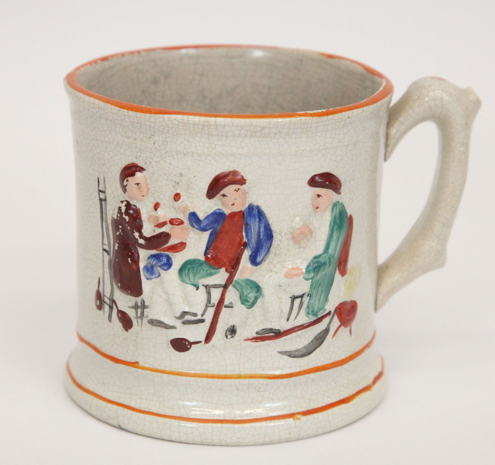 STAFFORDSHIRE FROG MUG (1 of 4)