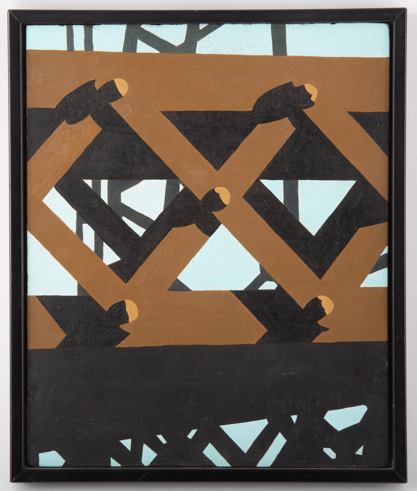 BALTIMORE ARTIST JOHN FERRY OIL ON PANEL (1 of 2)