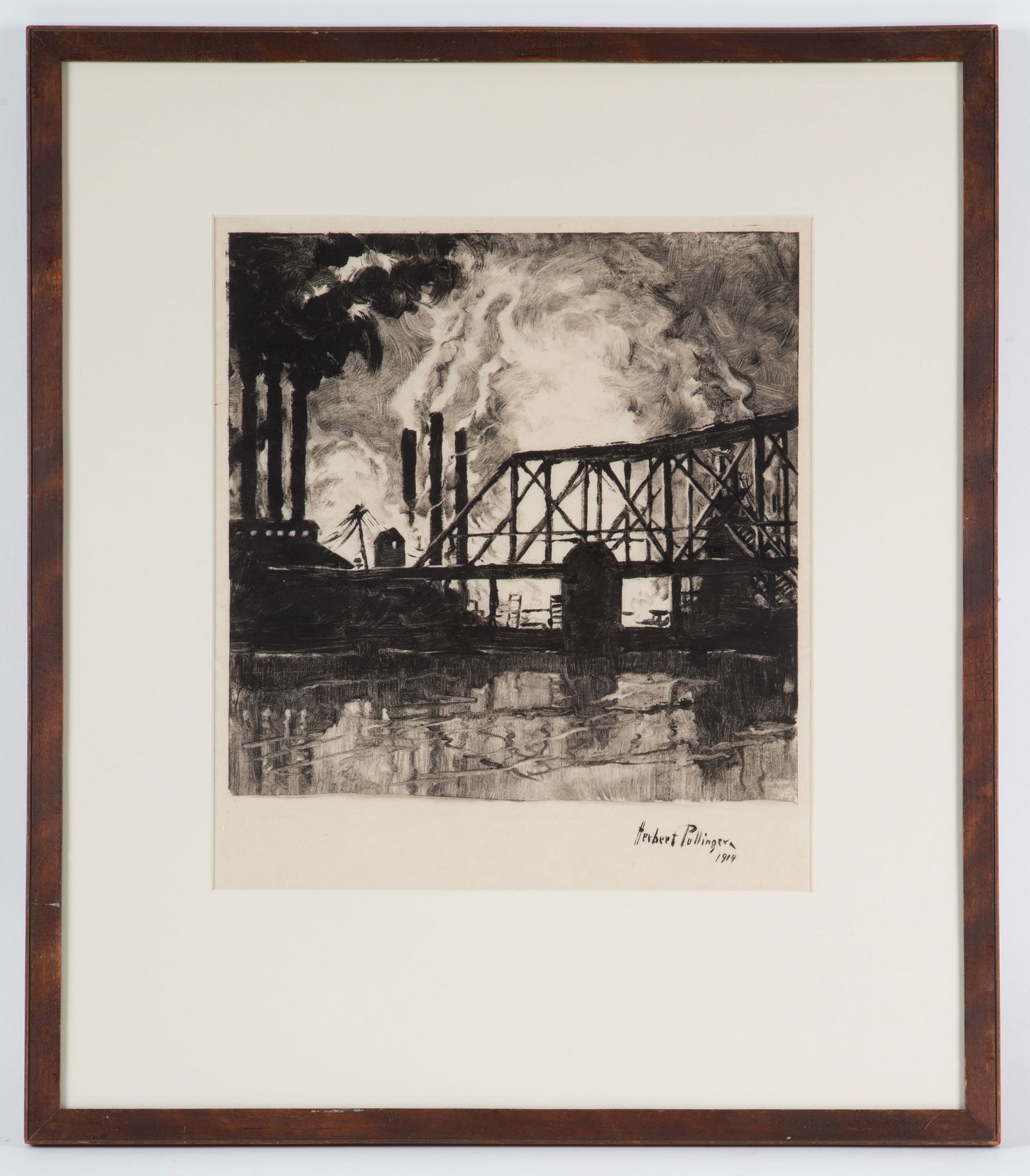 BALTIMORE ARTIST PULLINGER INDUSTRIAL LITHO (1 of 3)