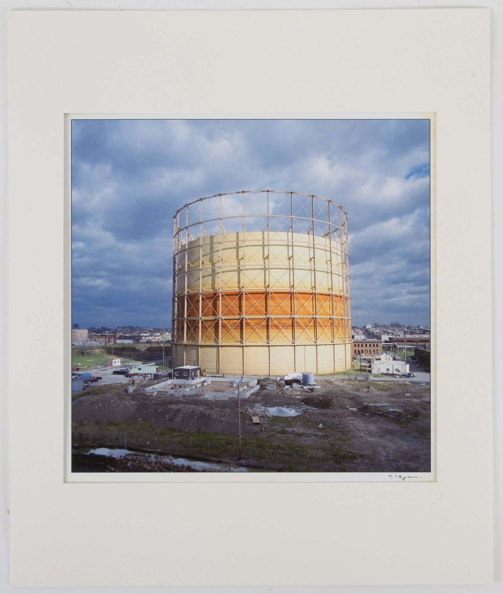 JIM BURGER PHOTOGRAPH, SIGNED: Jim Burger, (20th Century), “Spring Gardens”, ca.2010, Color Photograph, signed lower right, Image Size: 14 ½” x 15”, Paper Size: 20” x 16”
