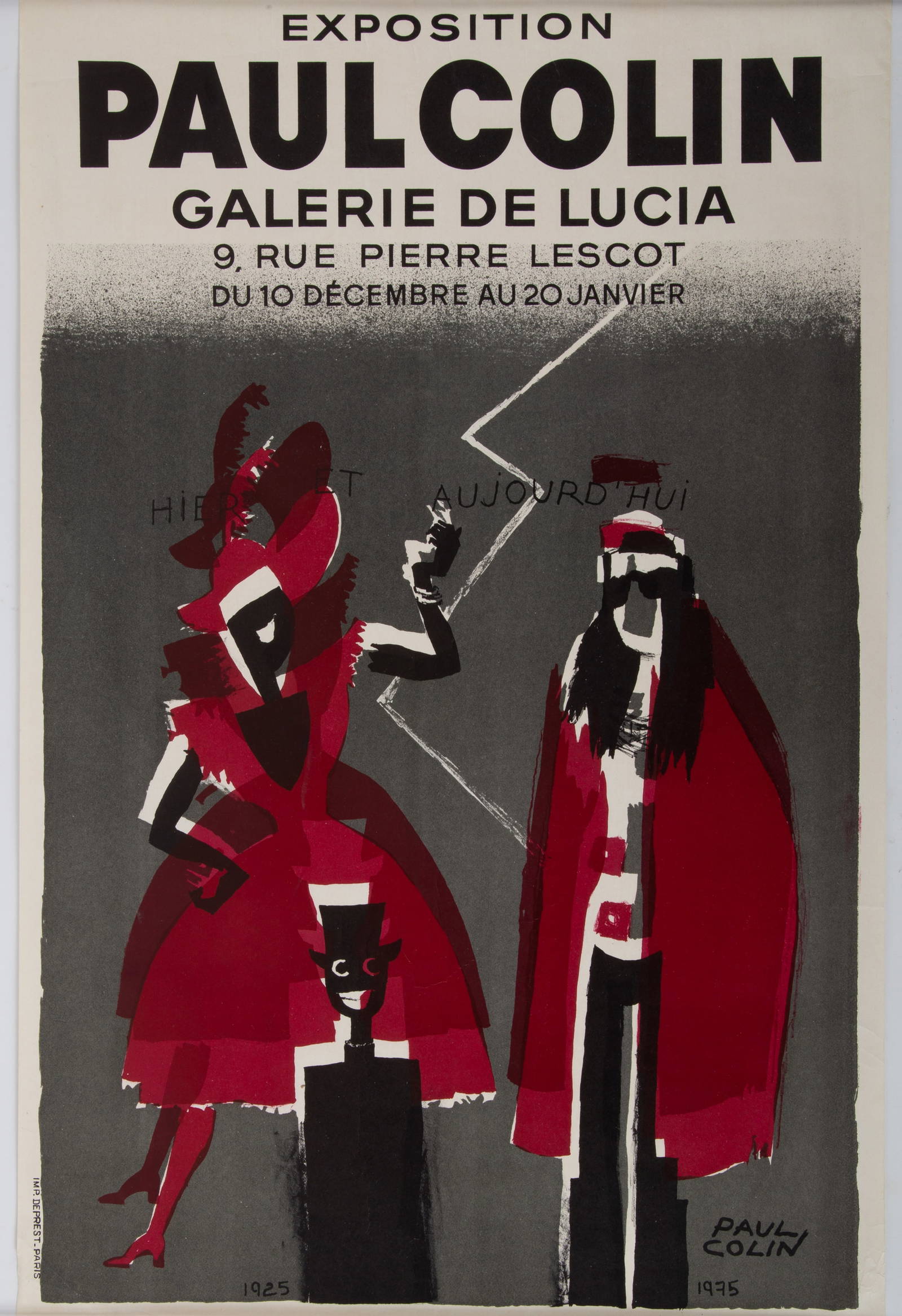 Paul Colin Exhibition Poster Auction