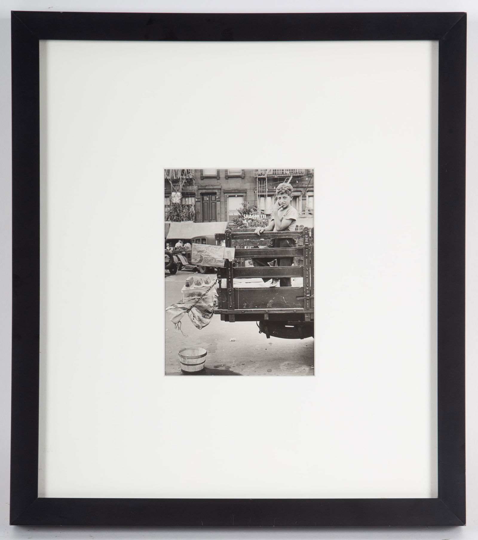 VINTAGE WATERMELON VENDOR PHOTOGRAPH (1 of 3)