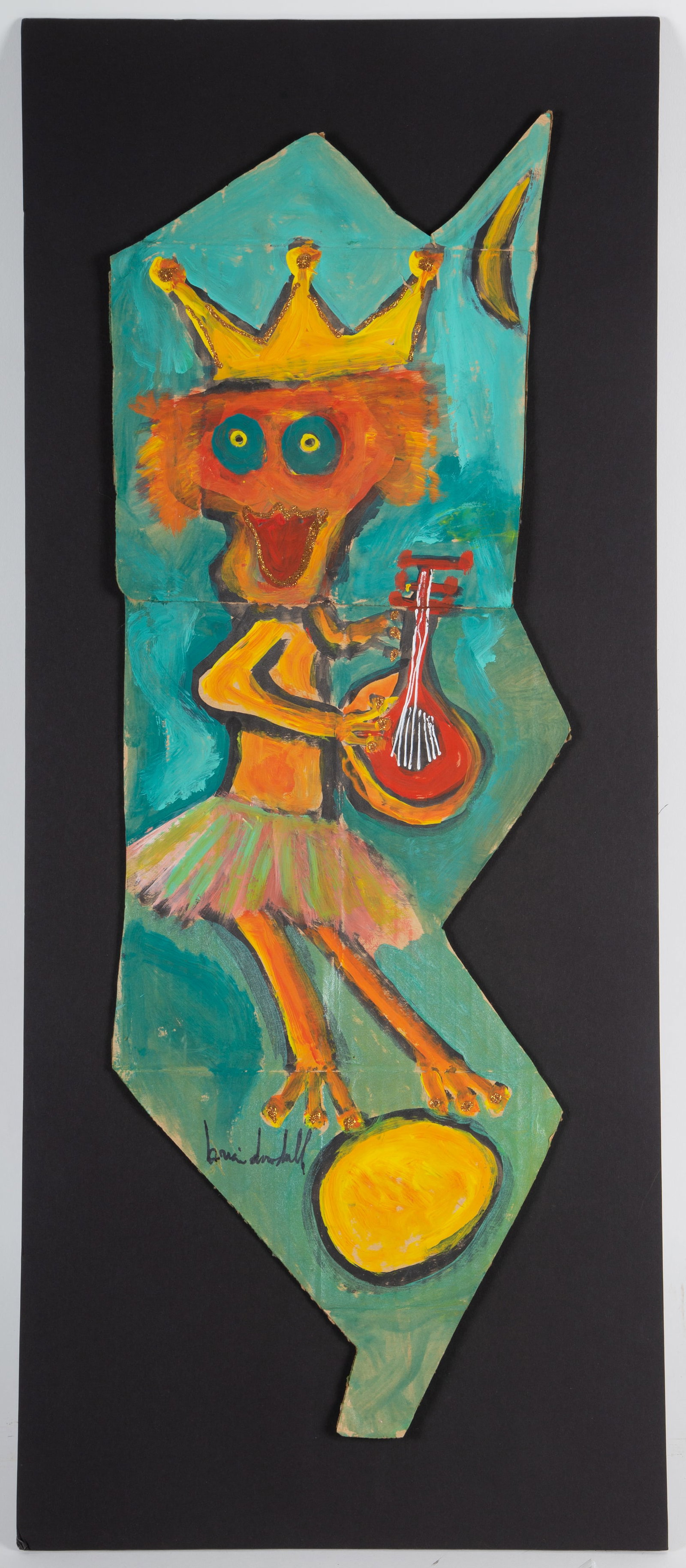 DOWDALL OUTSIDER ART ORIGINAL (1 of 2)