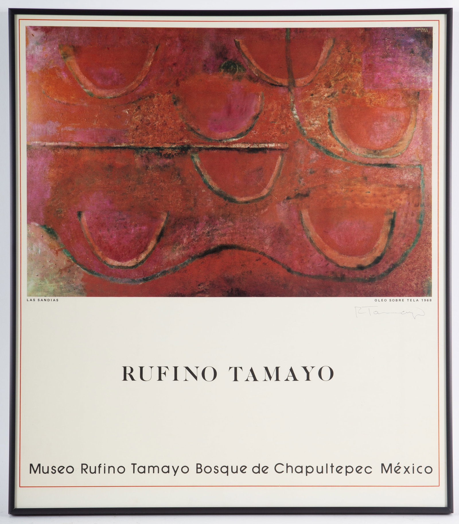 RUFINO TAMAYO EXHIBITION POSTER (1 of 2)