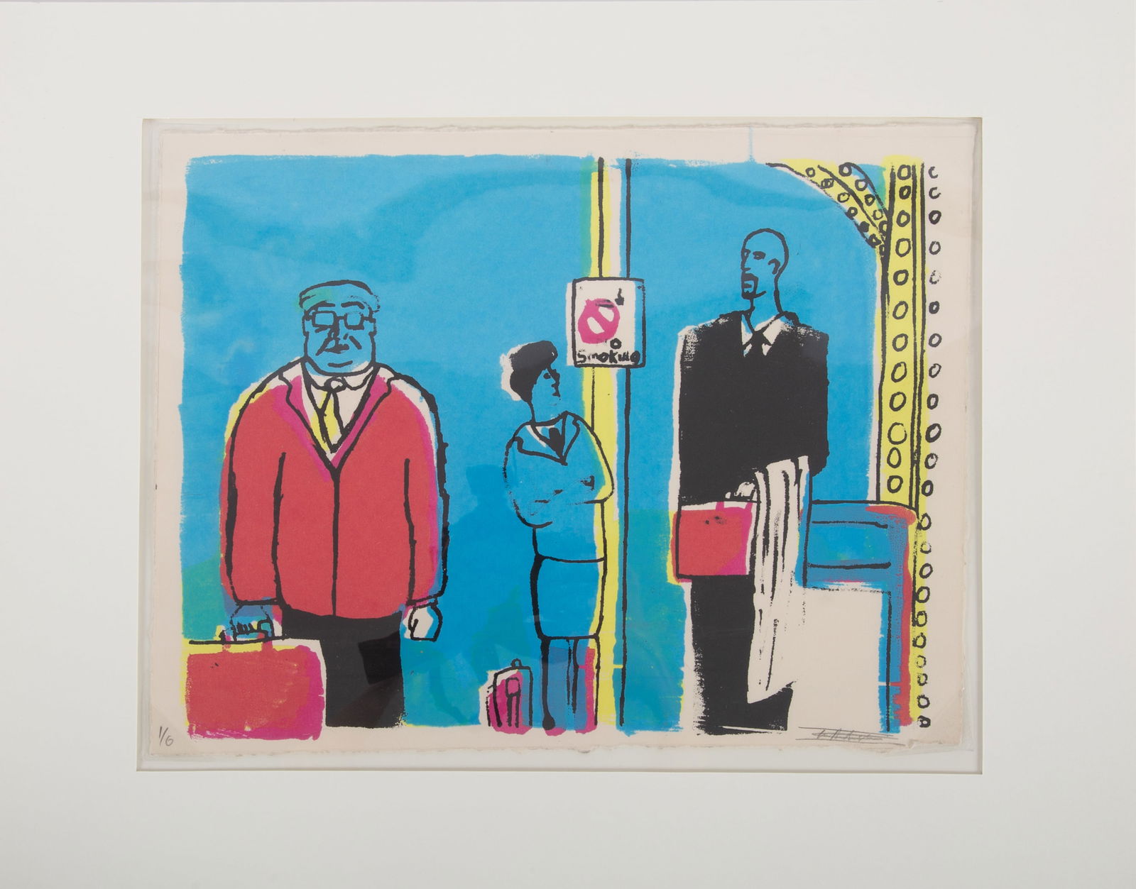 BERTARELLI SIGNED SILKSCREEN (1 of 3)