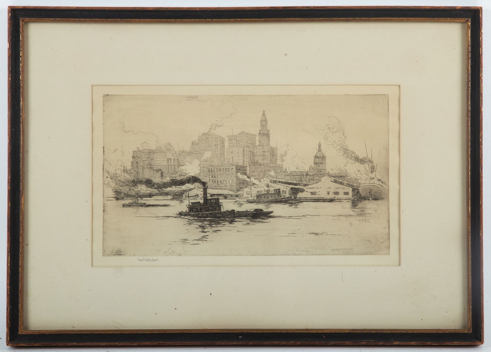 SEARS GALLAGHER BALTIMORE ETCHING (1 of 4)