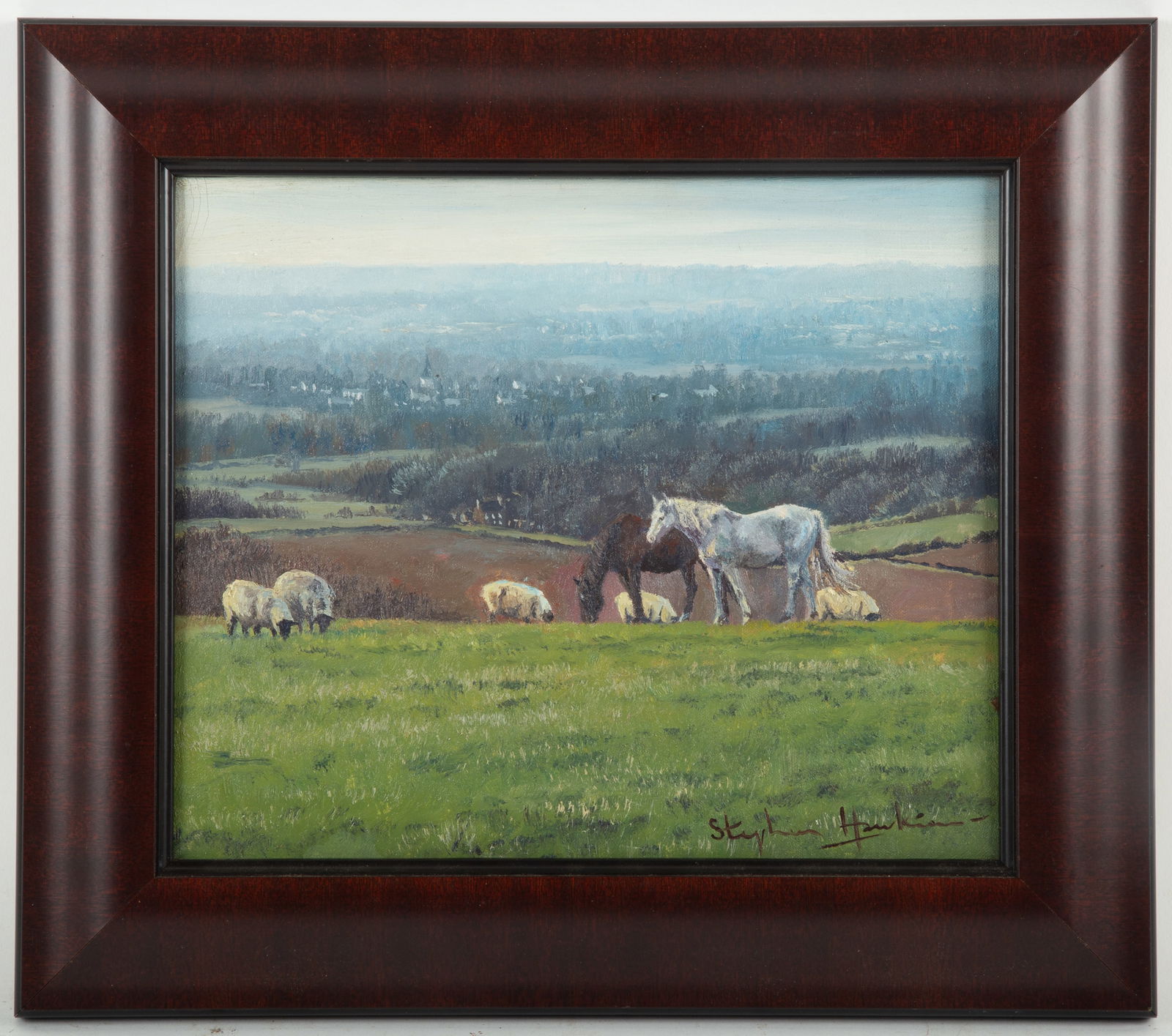 STEPHEN HAWKINS PAINTING (1 of 3)