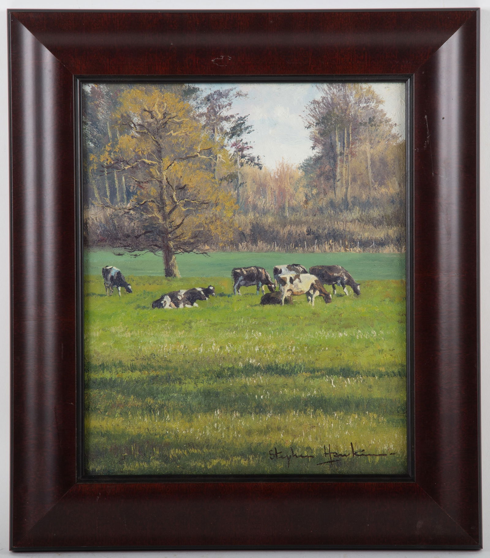 STEPHEN HAWKINS PAINTING (1 of 2)