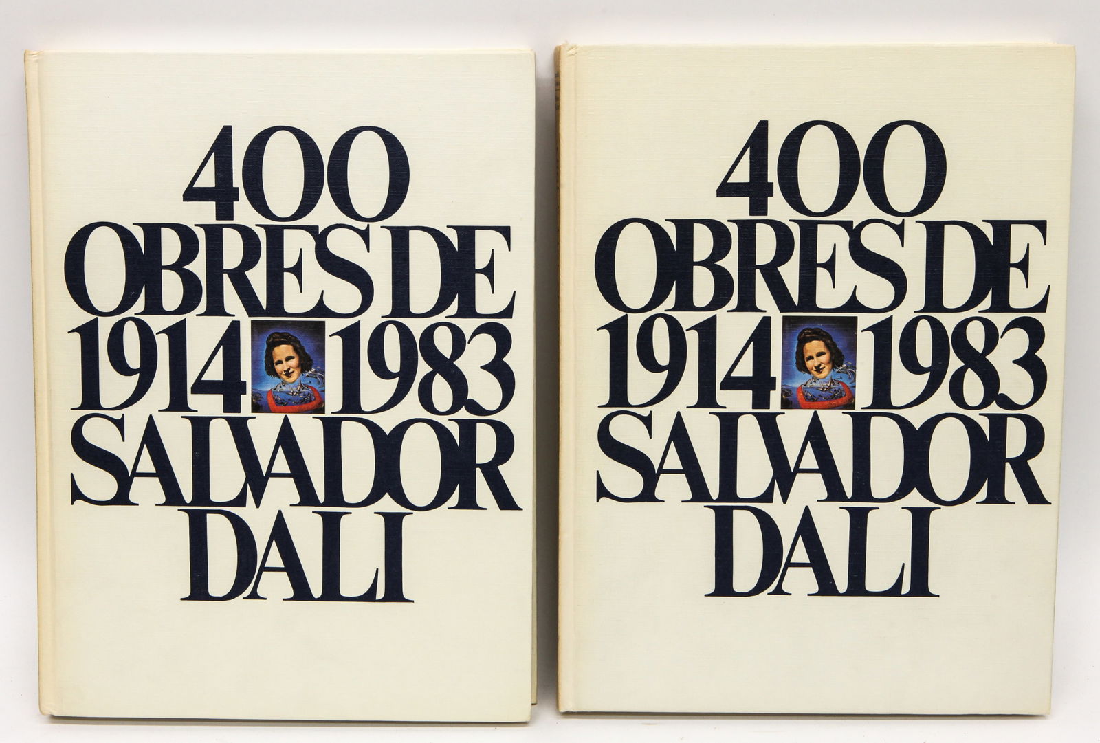 (2) VOLS. "400 OBRESDE 1914-1983 SALVADOR DALI" (1 of 12)