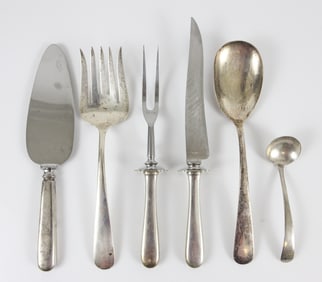 (6) KIRK STIEFF STERLING SERVERS