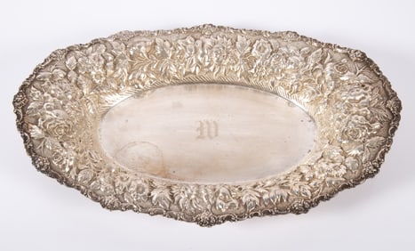 STIEFF STERLING BREAD TRAY