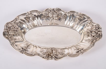 "FRANCIS FIRST" STERLING BREAD TRAY