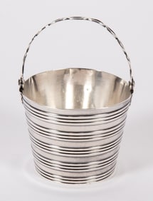 J. HILL SILVER BUCKET