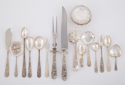 KIRK, ETC. REPOUSSE STERLING (40)PCS.