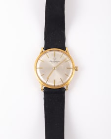 JULES JURGENSEN 18K GOLD WRIST WATCH