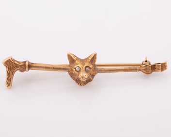 FOX BAR PIN