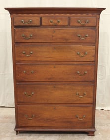 CHIPPENDALE TALL CHEST