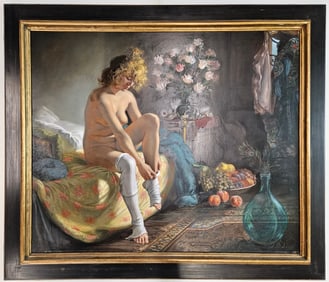 JOSEPH SHEPPARD NUDE PAINTING