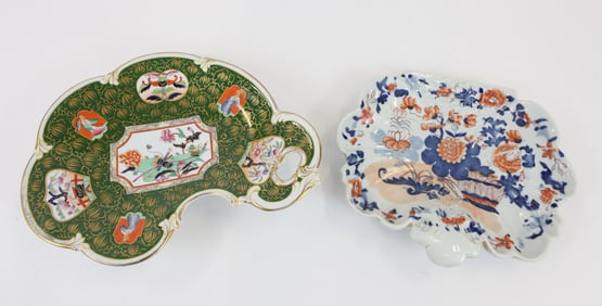 MASON'S IRONSTONE (2) SHAPED DISHES