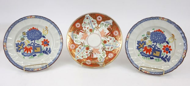 MASON'S IRONSTONE PLATES (3)