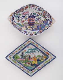 IRONSTONE DISHES (2)