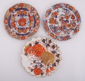 IRONSTONE PLATES (3)
