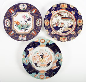 IRONSTONE PLATES (3)