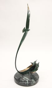 BRONZE TERN with DOLPHIN