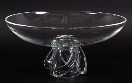STEUBEN FOOTED BOWL / COMPOTE