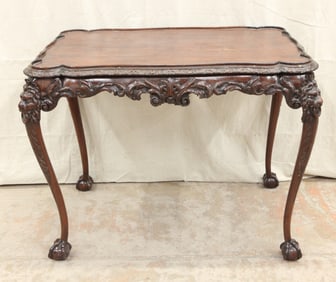 CHIPPENDALE STYLE TEA TABLE