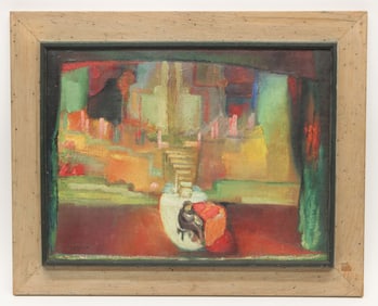 A. J. EASTER ABSTRACT PAINTING