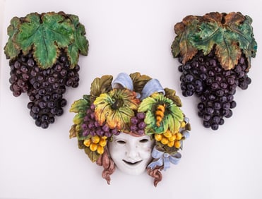 ITALIAN WALL POCKETS / MASK (3)