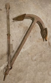 LARGE SHIP'S ANCHOR