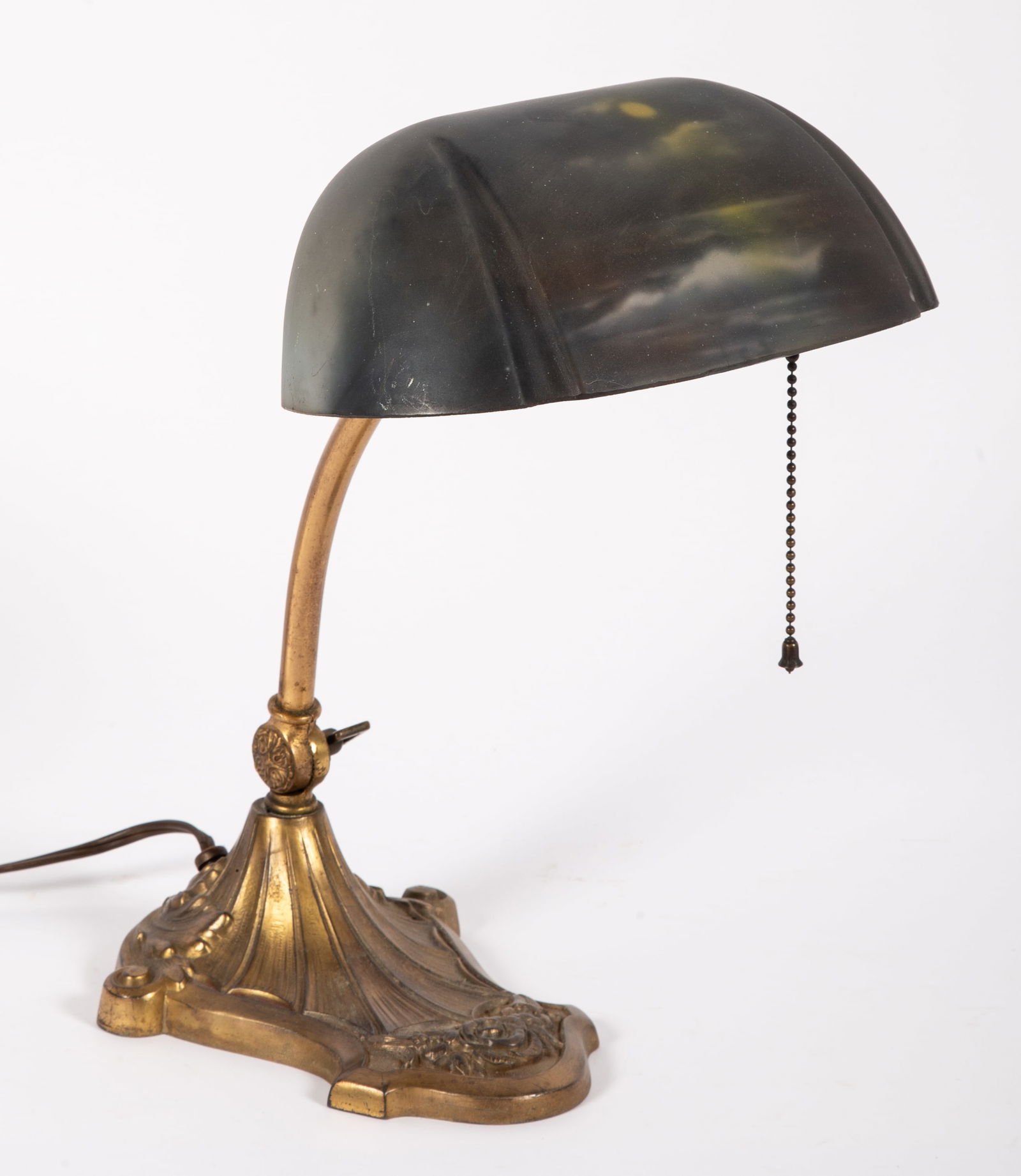 REVERSE PAINTED DESK LAMP (1 of 6)