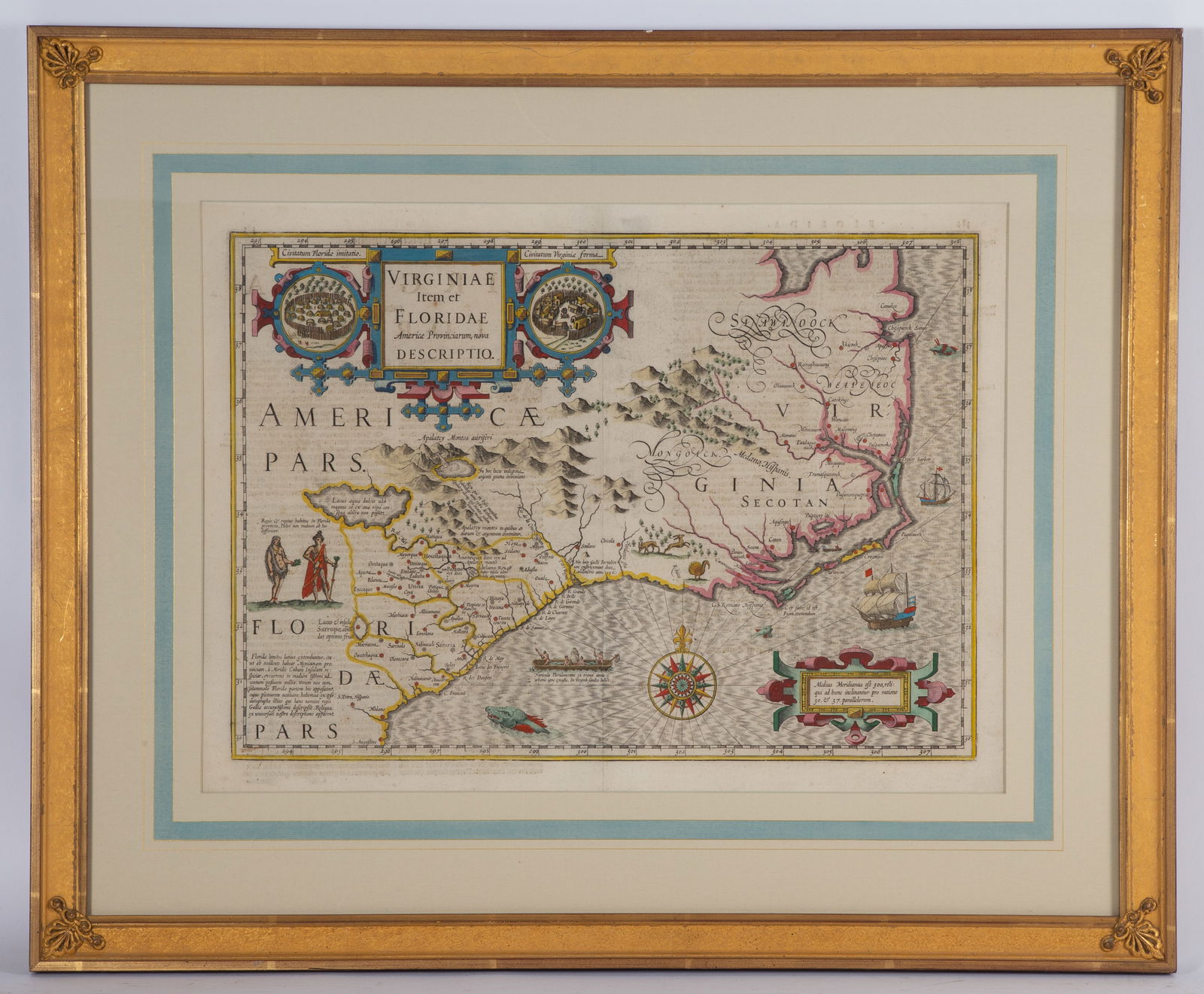 VIRGINIA ET FLORIDA MAP (1 of 2)