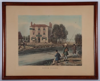 POLLARD FISHING PRINT