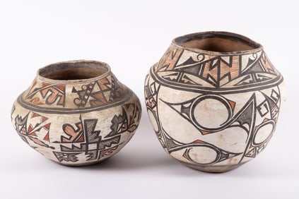 SOUTHWEST STYLE POTS (2)